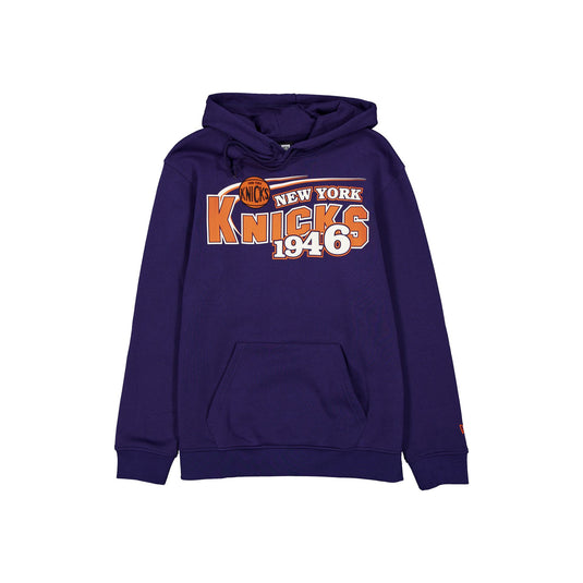 New York Knicks Retro Black Hoodie - New Era Cap