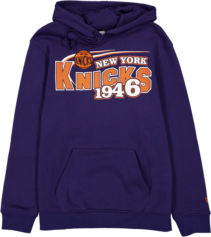 New York Knicks Retro Blue Hoodie
