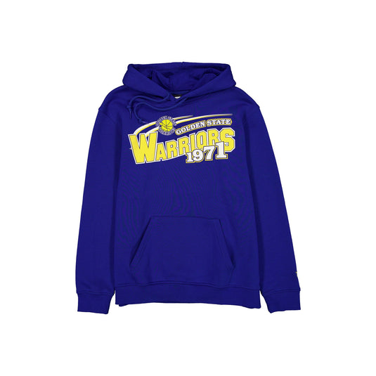 Golden State Warriors Retro Black Hoodie - New Era Cap