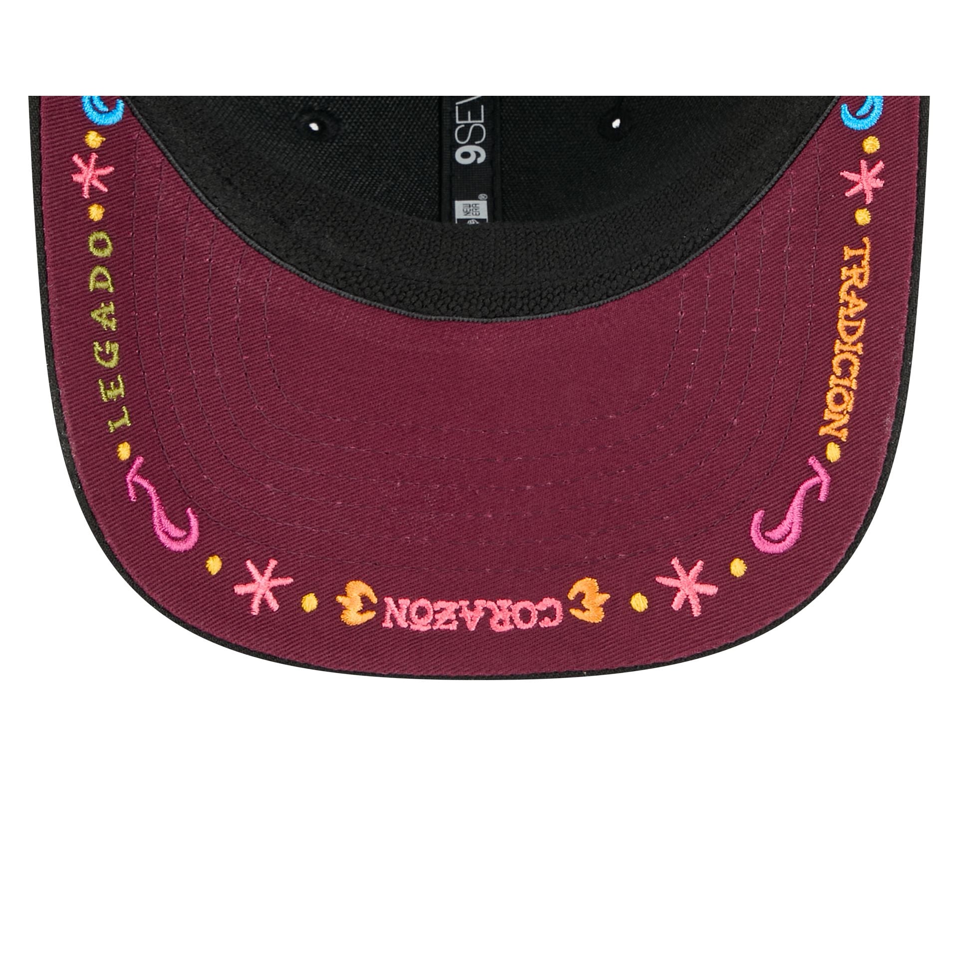 San Francisco 49ers Black Color Pop 9SEVENTY Stretch-Snap Hat