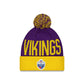 Minnesota Vikings London Game Pom Knit Hat