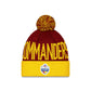 Washington Commanders Madrid Game Pom Knit Hat
