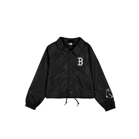 Boston Red Sox Game Day Women's Black Jacket - New Era Cap