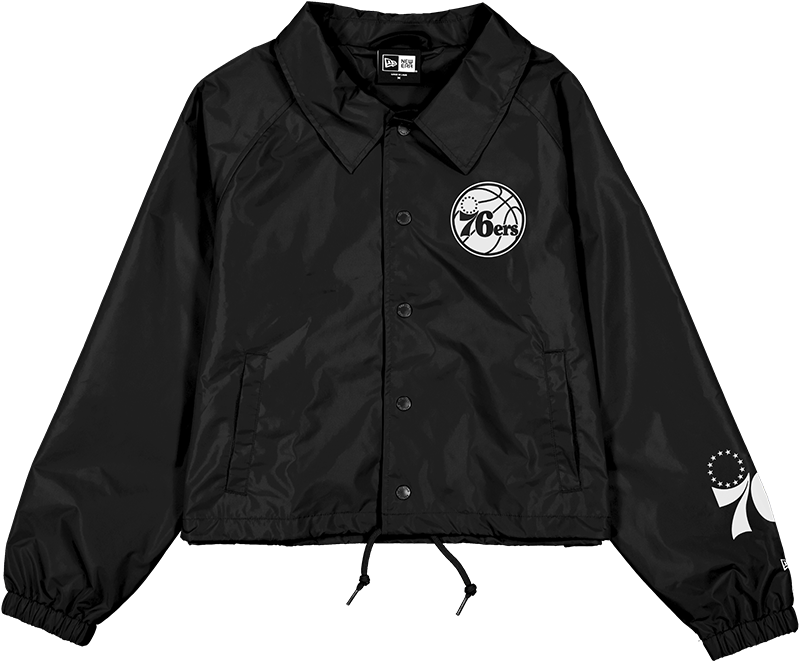 Philadelphia 76ers Game Day Women's Black Jacket