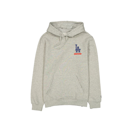 Undefeated x Los Angeles Dodgers Tally Gray Hoodie - New Era Cap