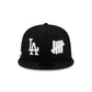 Undefeated x Los Angeles Dodgers Tally Black 59FIFTY Fitted Hat