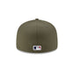 Undefeated x Los Angeles Dodgers Tally Olive 59FIFTY Fitted Hat