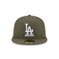 Undefeated x Los Angeles Dodgers Stacked Olive 59FIFTY Fitted Hat