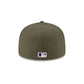 Undefeated x Los Angeles Dodgers Stacked Olive 59FIFTY Fitted Hat