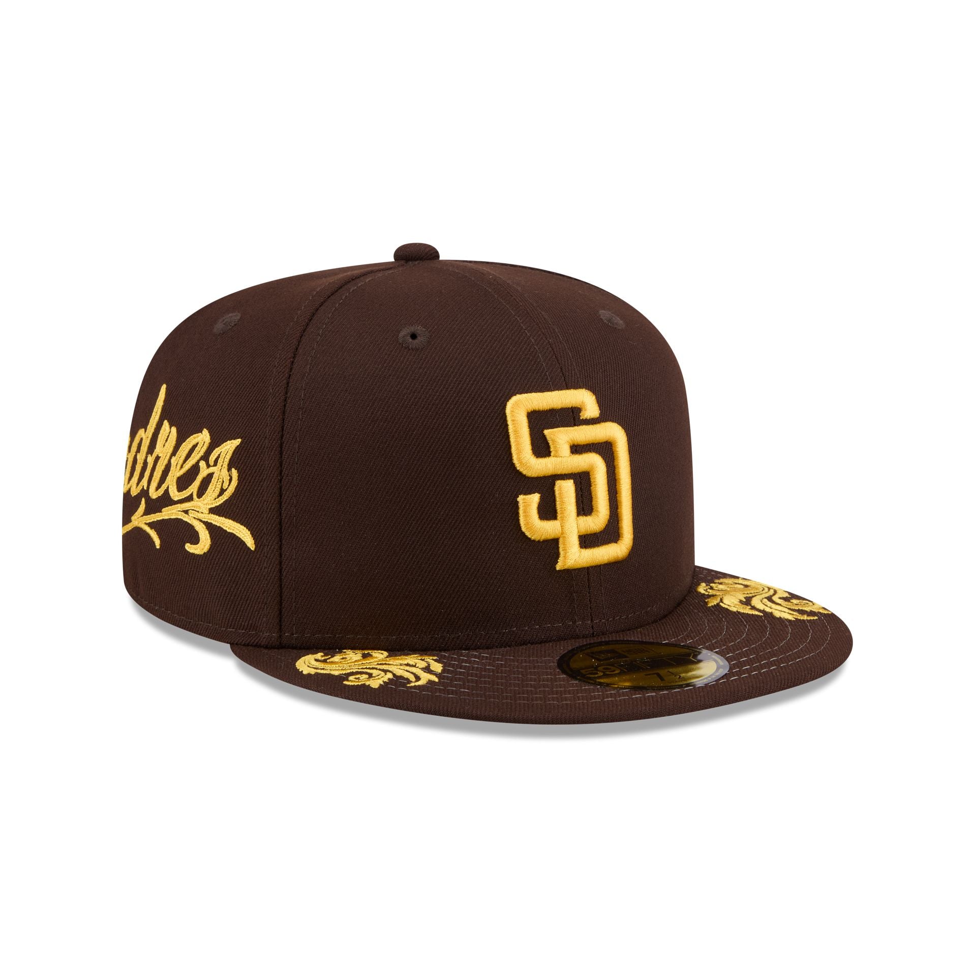 San Diego Padres Script 59FIFTY Fitted Hat