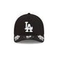 Los Angeles Dodgers Script Black and White 9FORTY M-Crown A-Frame Snapback Hat