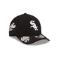 Chicago White Sox Script Black and White 9FORTY M-Crown A-Frame Snapback Hat
