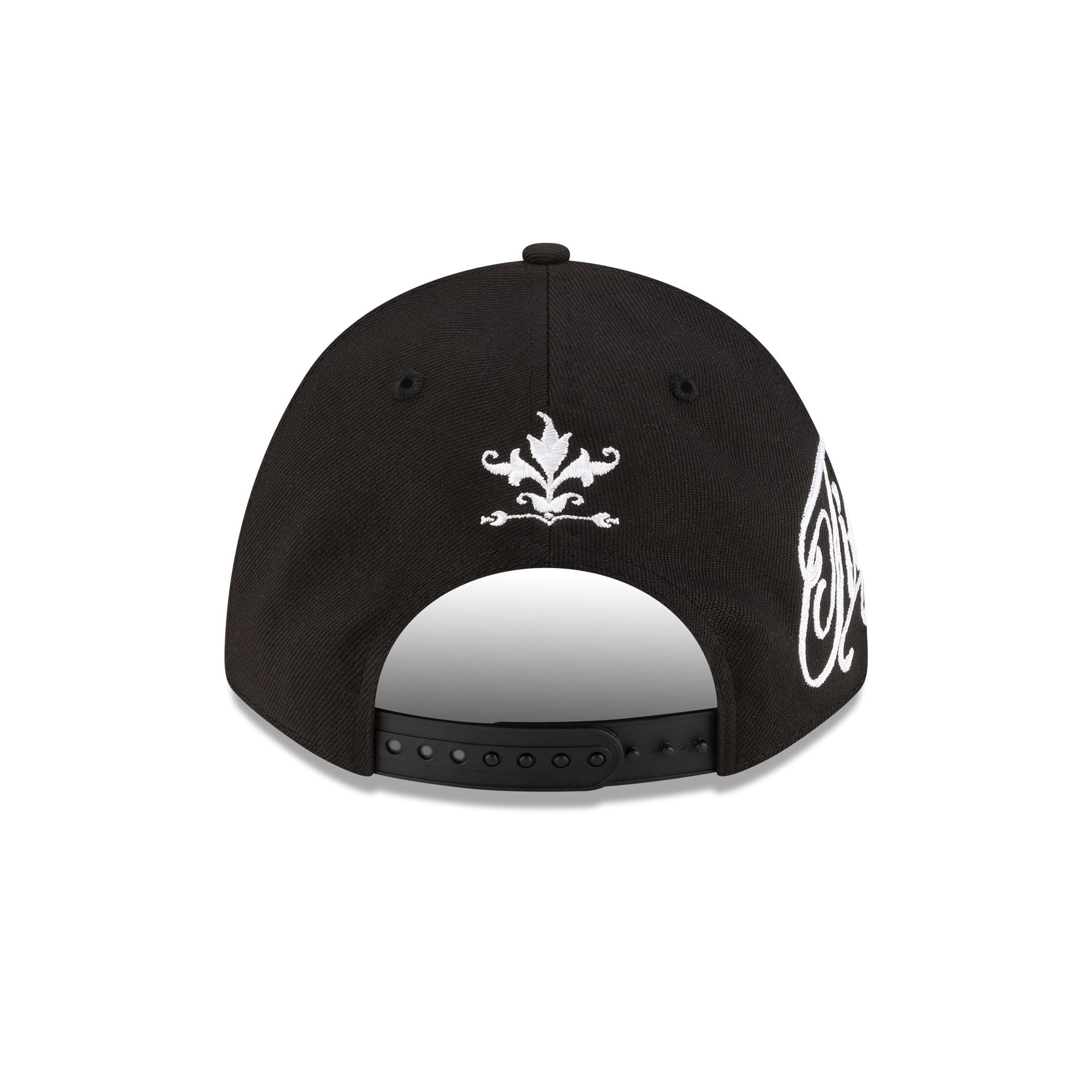 Detroit Tigers Script Black and White 9FORTY M-Crown A-Frame