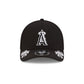 Los Angeles Angels Script Black and White 9FORTY M-Crown A-Frame Snapback Hat