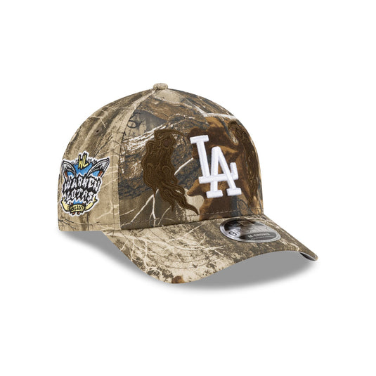 Warren Lotas x Los Angeles Dodgers Realtree 9FORTY M-Crown A-Frame Snapback Hat - New Era Cap