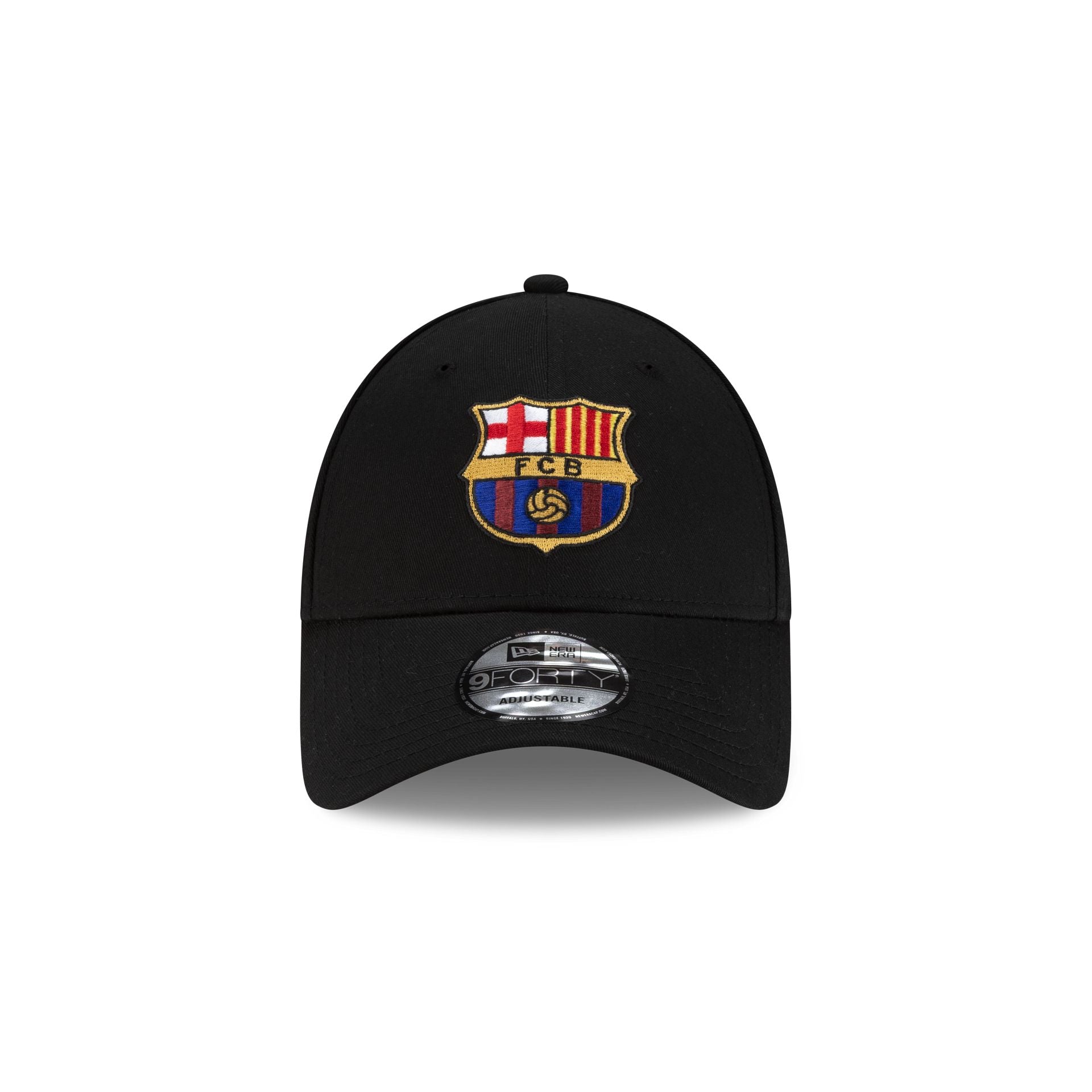 FC Barcelona Core Black 9FORTY Adjustable Hat – New Era Cap
