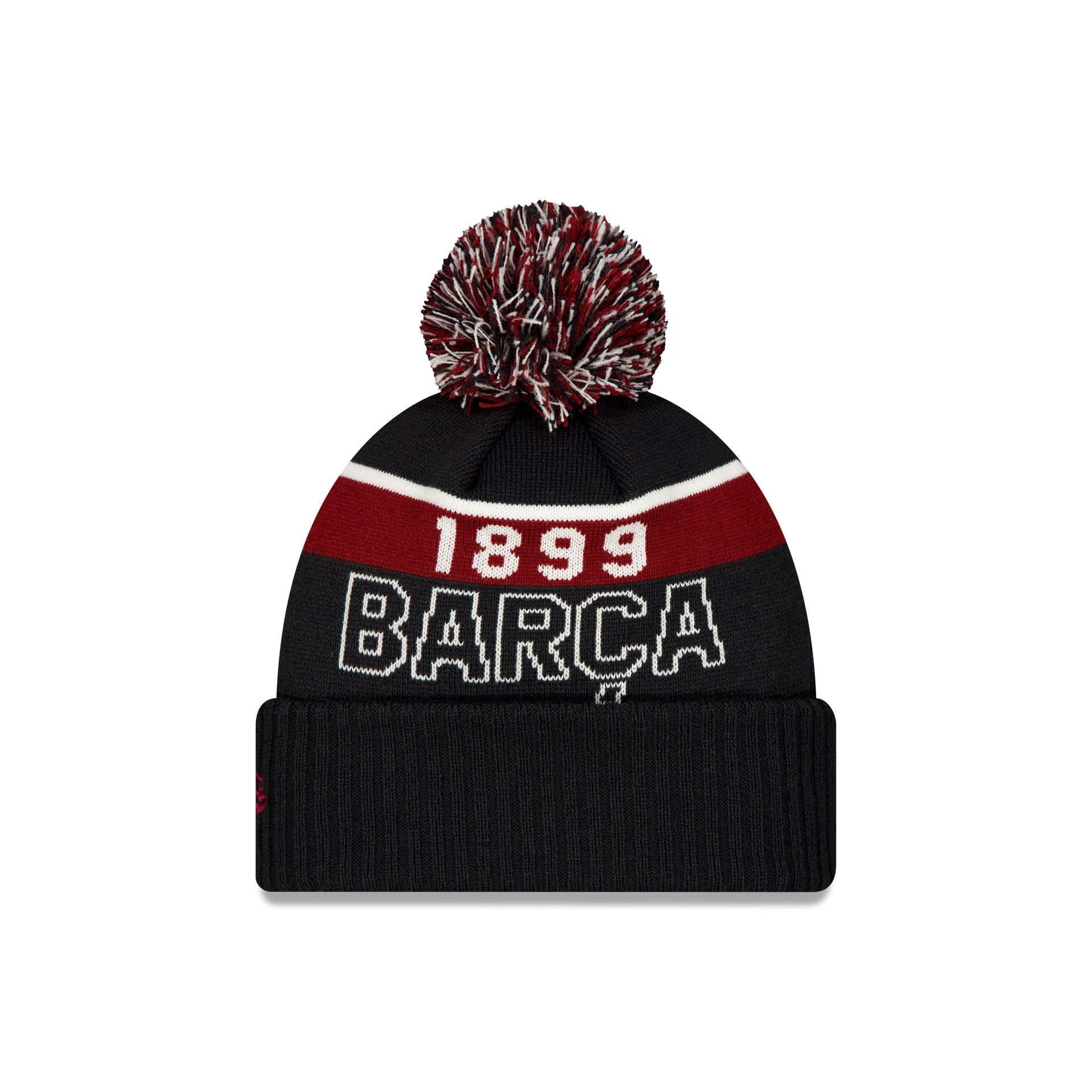 FC Barcelona Pom Knit Navy Pom Knit Hat