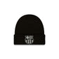 FC Barcelona Reflective Logo Black Cuff Knit Hat