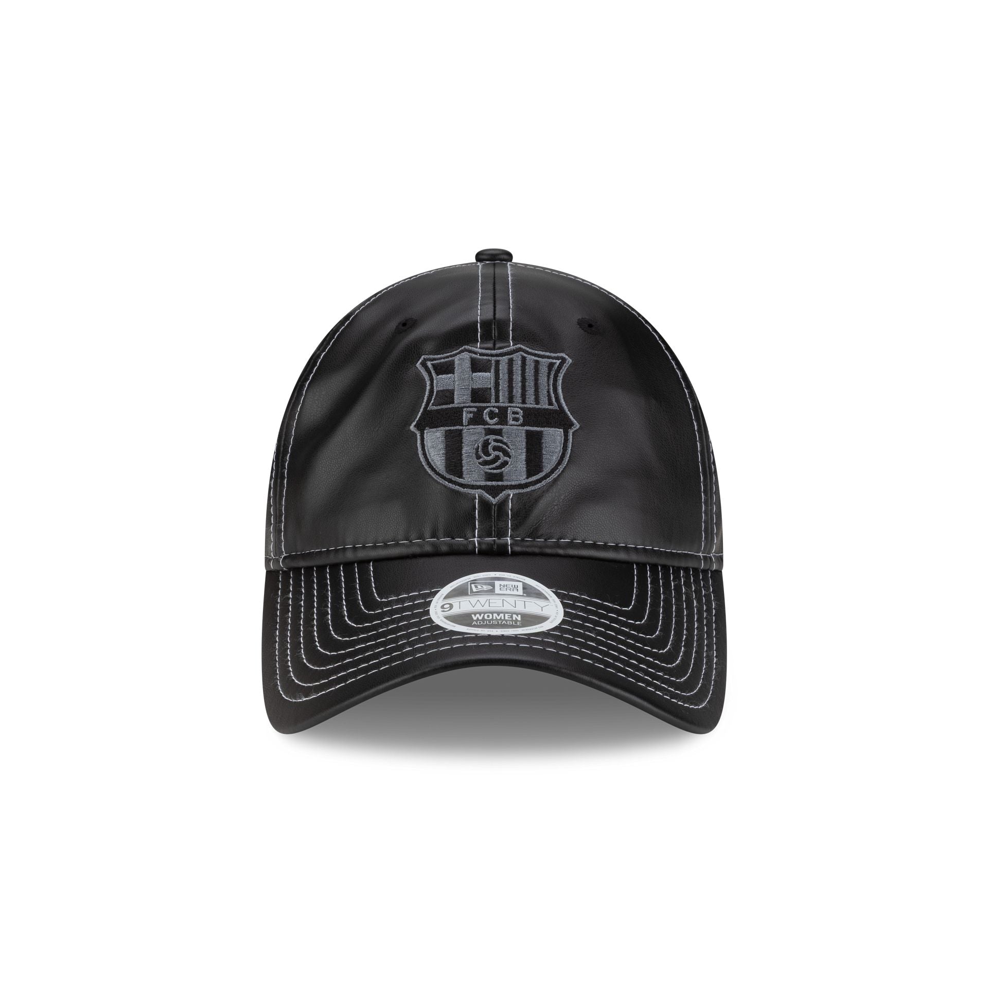 FC Barcelona Faux Leather Women's 9TWENTY Adjustable Hat