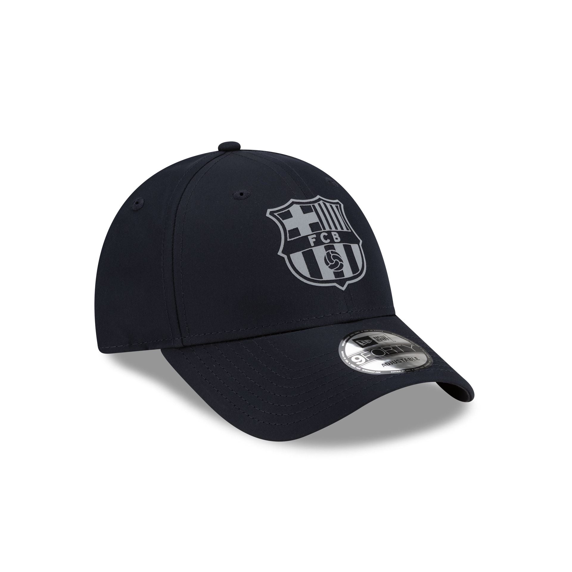 FC Barcelona Reflective Logo Navy 9FORTY Adjustable Hat