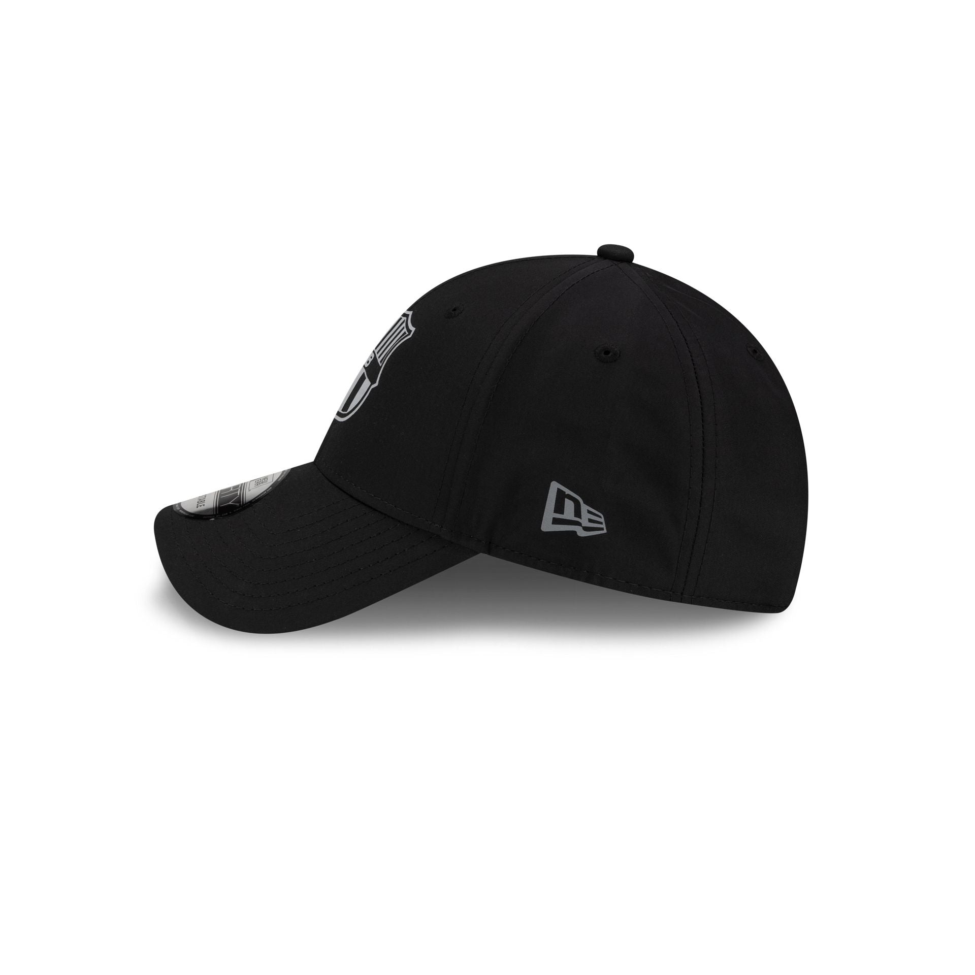 FC Barcelona Reflective Logo Black 9FORTY Adjustable Hat
