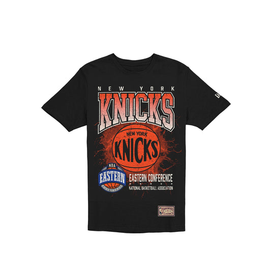New York Knicks 1946-1963 Hardwood Classics Black T-Shirt - New Era Cap