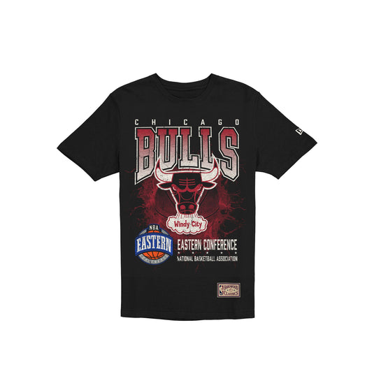 Chicago Bulls 1960-1970 Hardwood Classics Black T-Shirt - New Era Cap