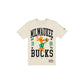 Milwaukee Bucks 1968-1992 Hardwood Classics Chrome White T-Shirt