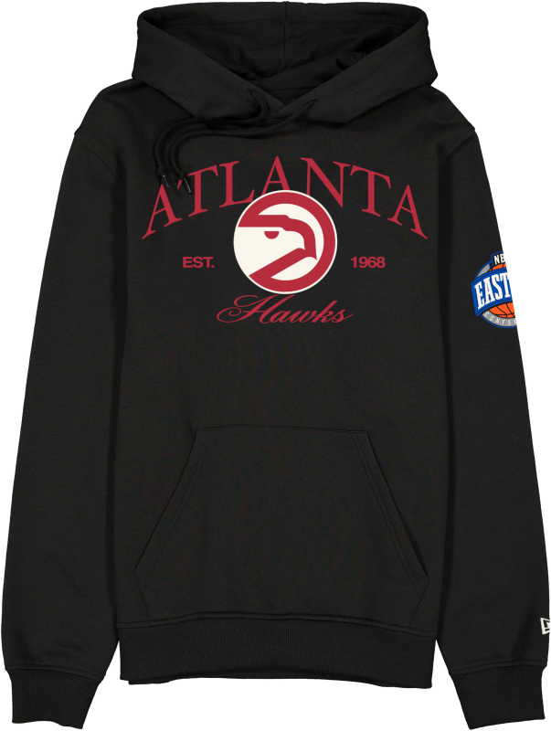 Atlanta Hawks 1972-1995 Hardwood Classics Black Hoodie