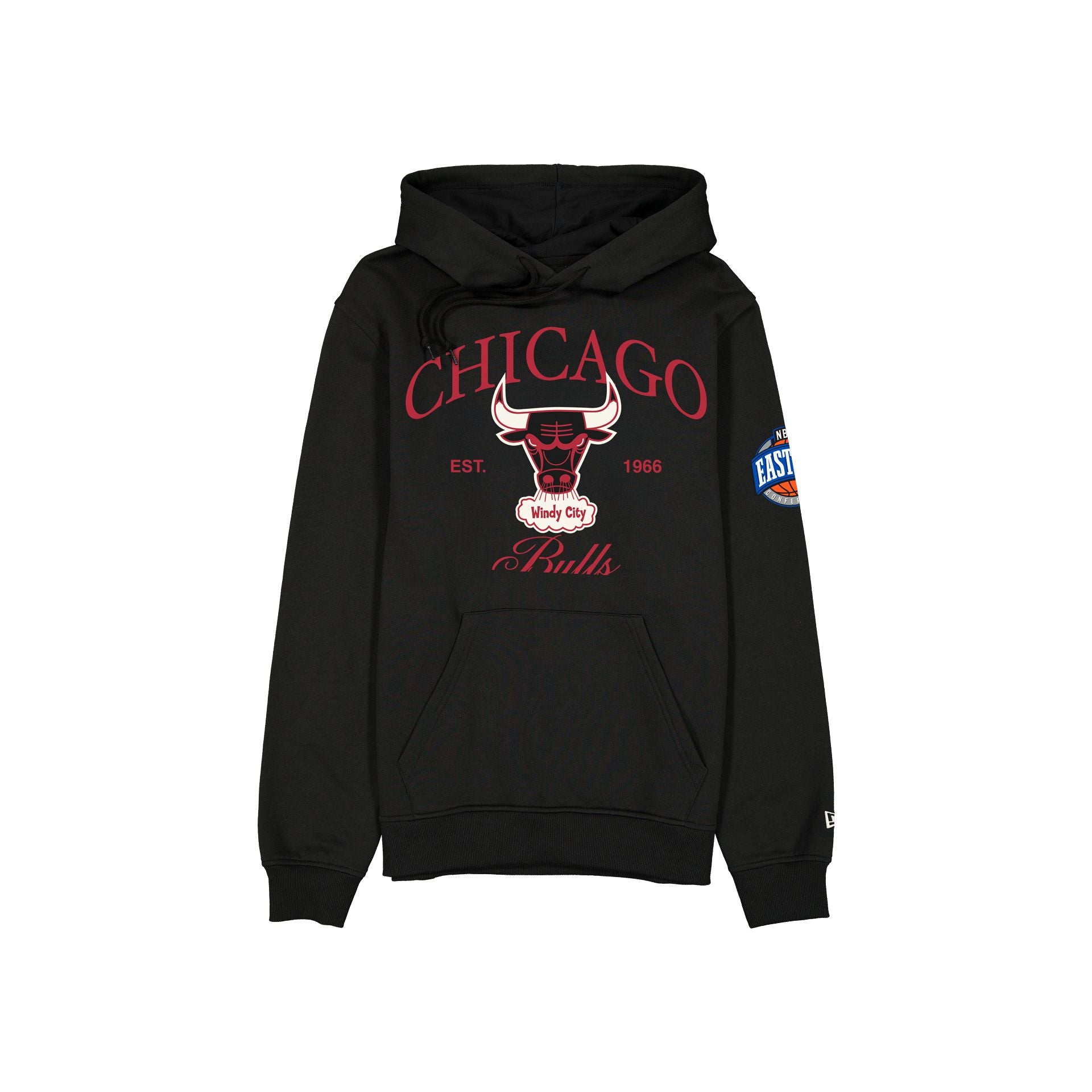Chicago Bulls 1960-1970 Hardwood Classics Black Hoodie