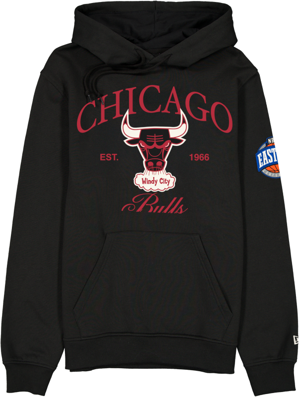 Chicago Bulls 1960-1970 Hardwood Classics Black Hoodie