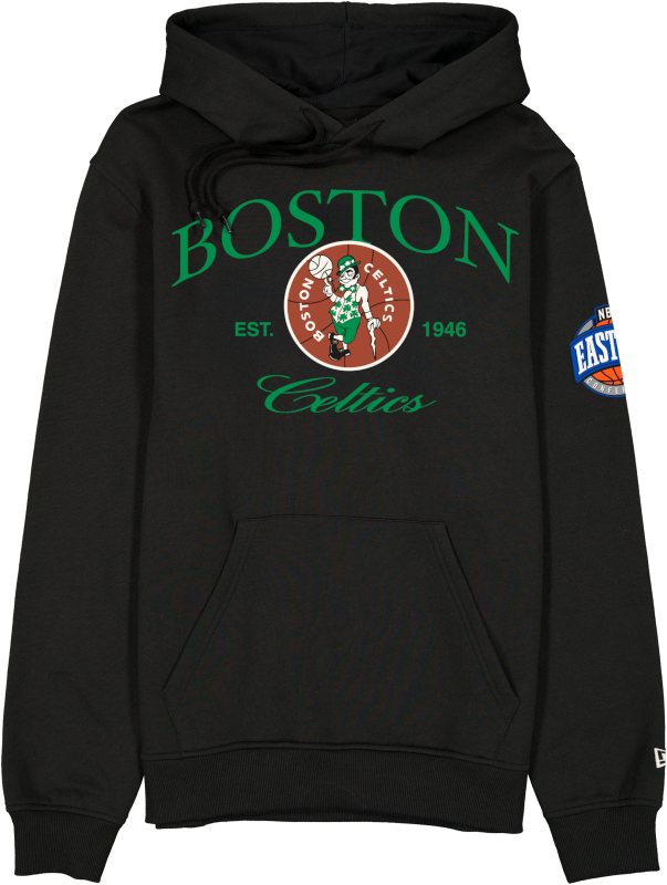 Boston Celtics 1968-1977 Hardwood Classics Black Hoodie