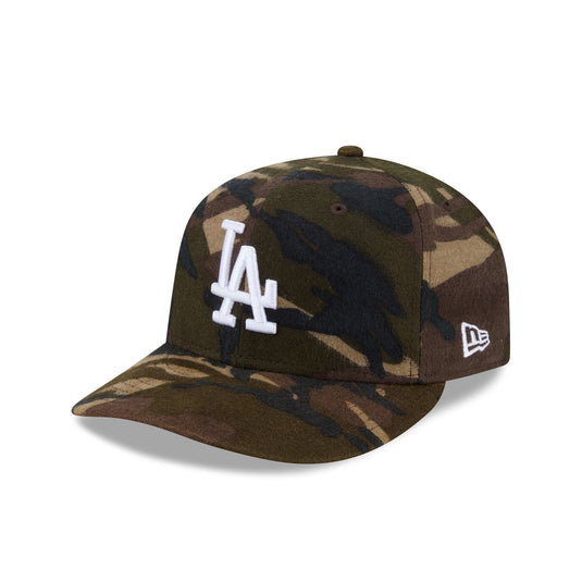 Los Angeles Dodgers Three Looms Camo Pre-Curve 59FIFTY Fitted Hat - New Era Cap