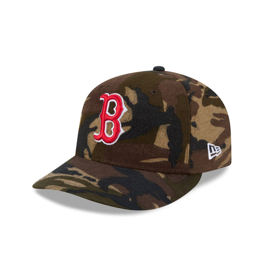 Boston Red Sox Three Looms Camo Pre-Curve 59FIFTY Fitted Hat - New Era Cap