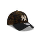 New York Yankees Three Looms Floral Corduroy 9TWENTY Adjustable Hat
