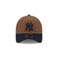 New York Yankees Three Looms Wool Pinstripe 9FORTY A-Frame Snapback Hat