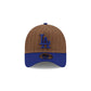 Los Angeles Dodgers Three Looms Wool Pinstripe 9FORTY A-Frame Snapback Hat