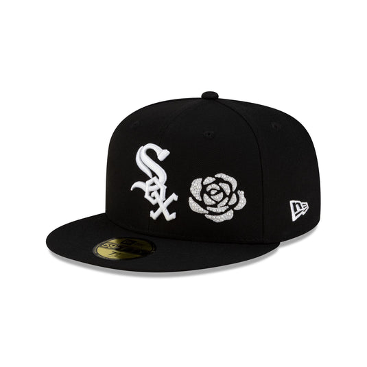 Chicago White Sox Faux Pearl Icon 59FIFTY Fitted Hat - New Era Cap