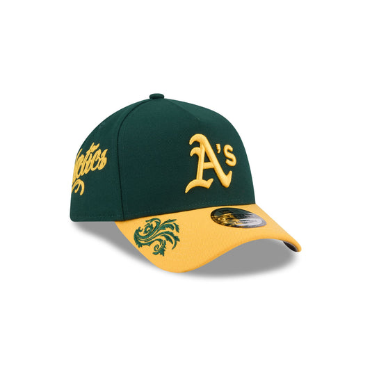 Athletics Script 9FORTY A-Frame Snapback Hat - New Era Cap