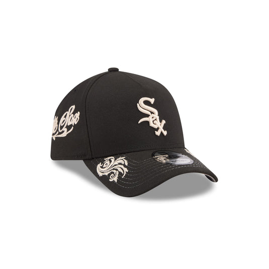 Chicago White Sox Script 9FORTY A-Frame Snapback Hat - New Era Cap