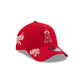 Los Angeles Angels Script 9FORTY A-Frame Snapback Hat