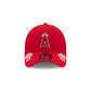 Los Angeles Angels Script 9FORTY A-Frame Snapback Hat