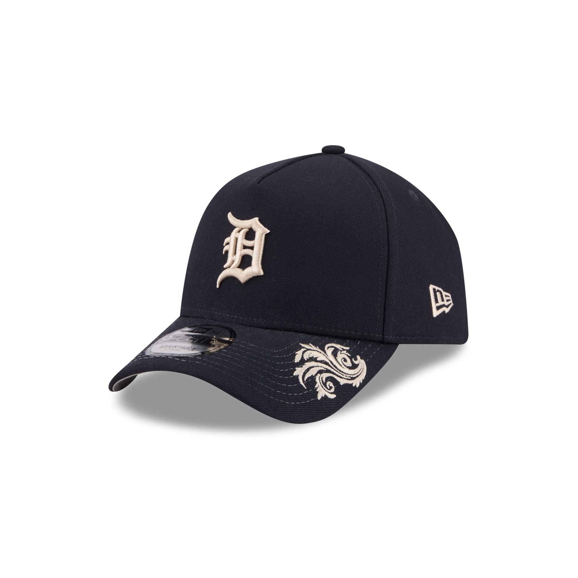 Detroit Tigers Script 9FORTY A-Frame Snapback Hat