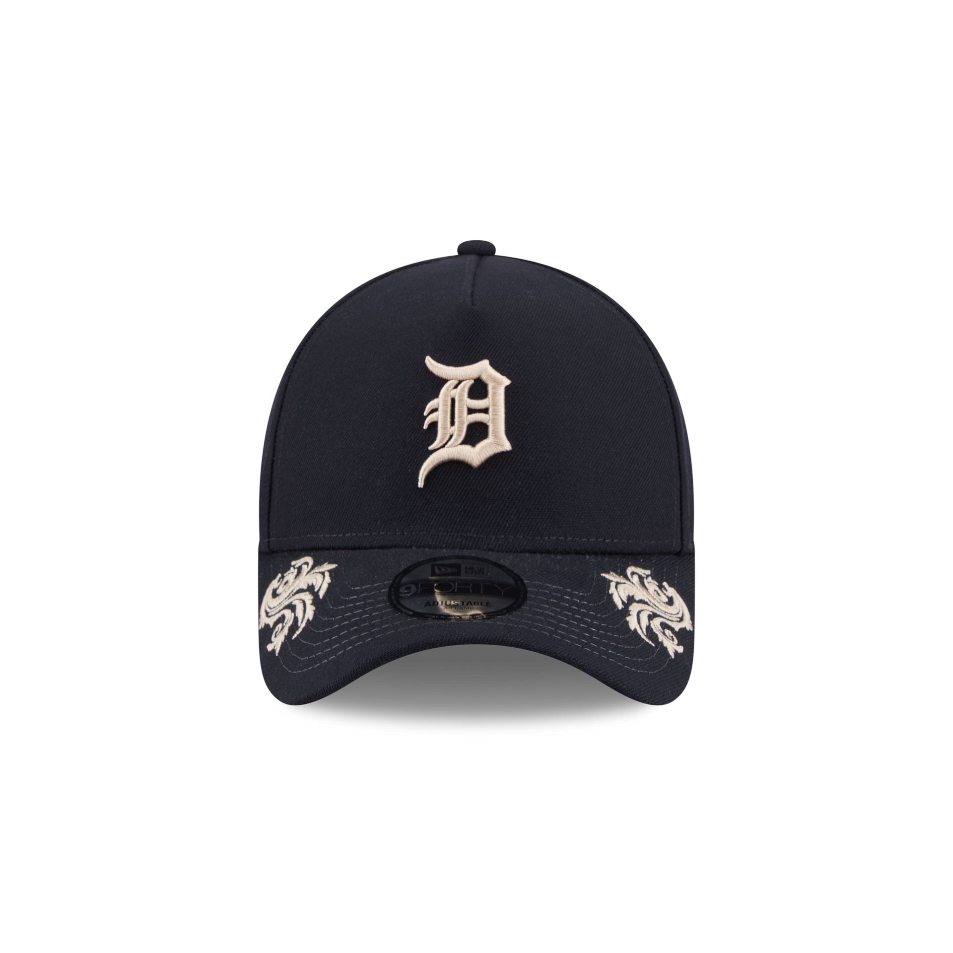 Detroit Tigers Script 9FORTY A-Frame Snapback Hat