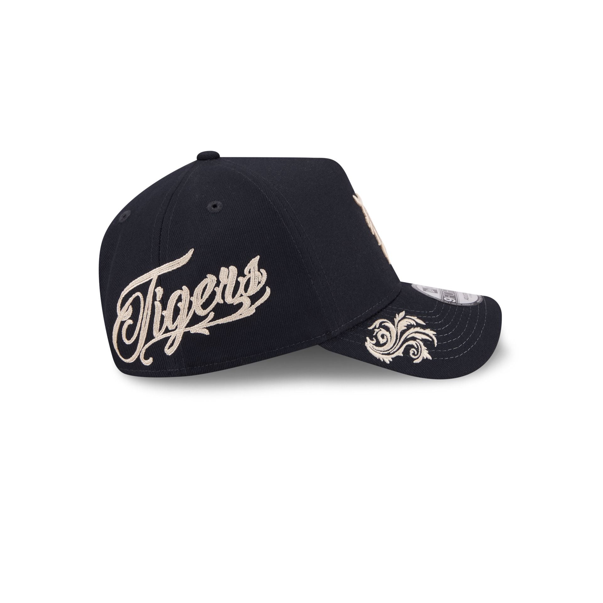 Detroit Tigers Script 9FORTY A-Frame Snapback Hat