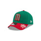 Mexico Baseball Script 9FORTY A-Frame Snapback Hat