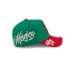 Mexico Baseball Script 9FORTY A-Frame Snapback Hat