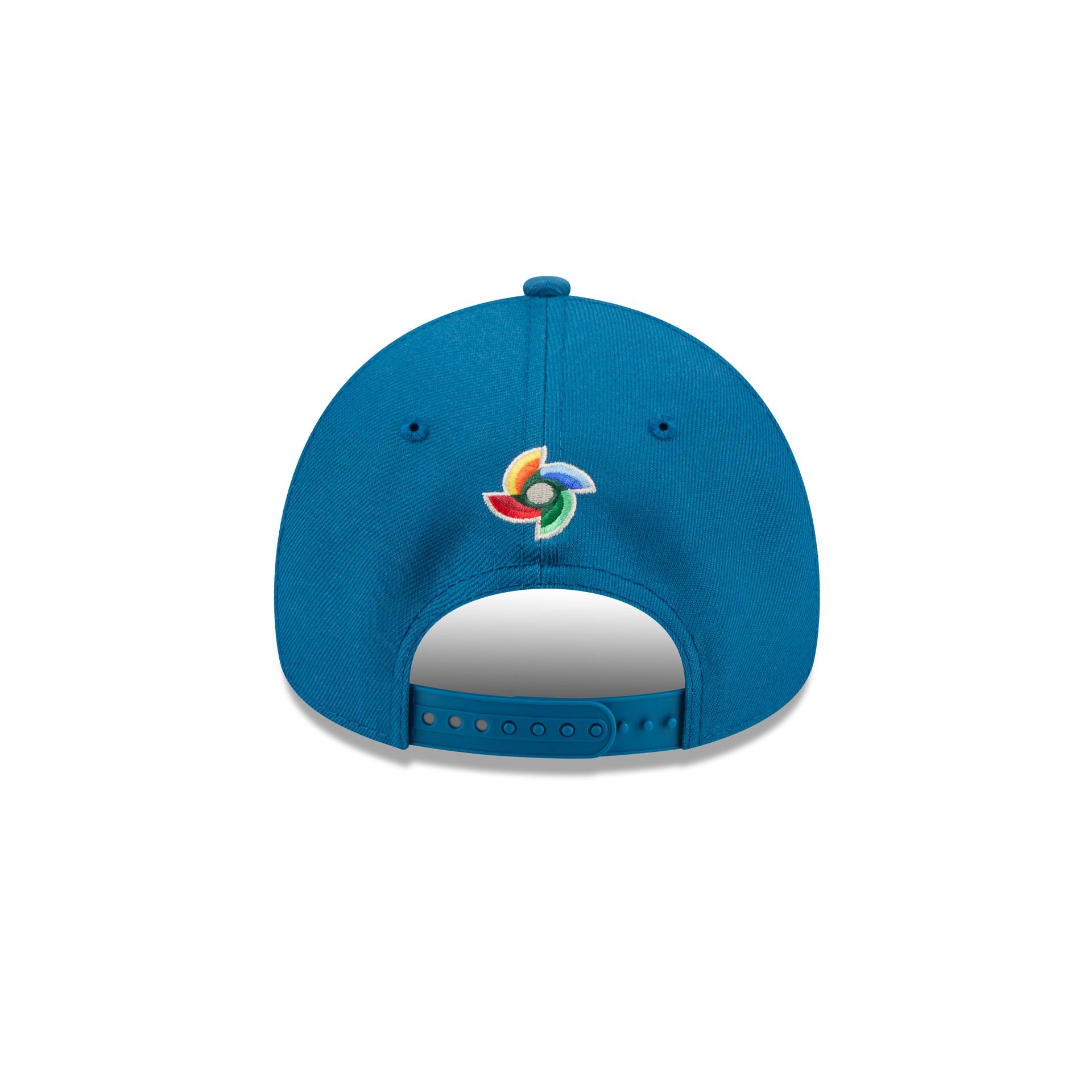 Puerto Rico Latin Embroidery 9FORTY A-Frame Snapback Hat