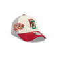 Dominican Republic Latin Embroidery 9FORTY A-Frame Snapback Hat