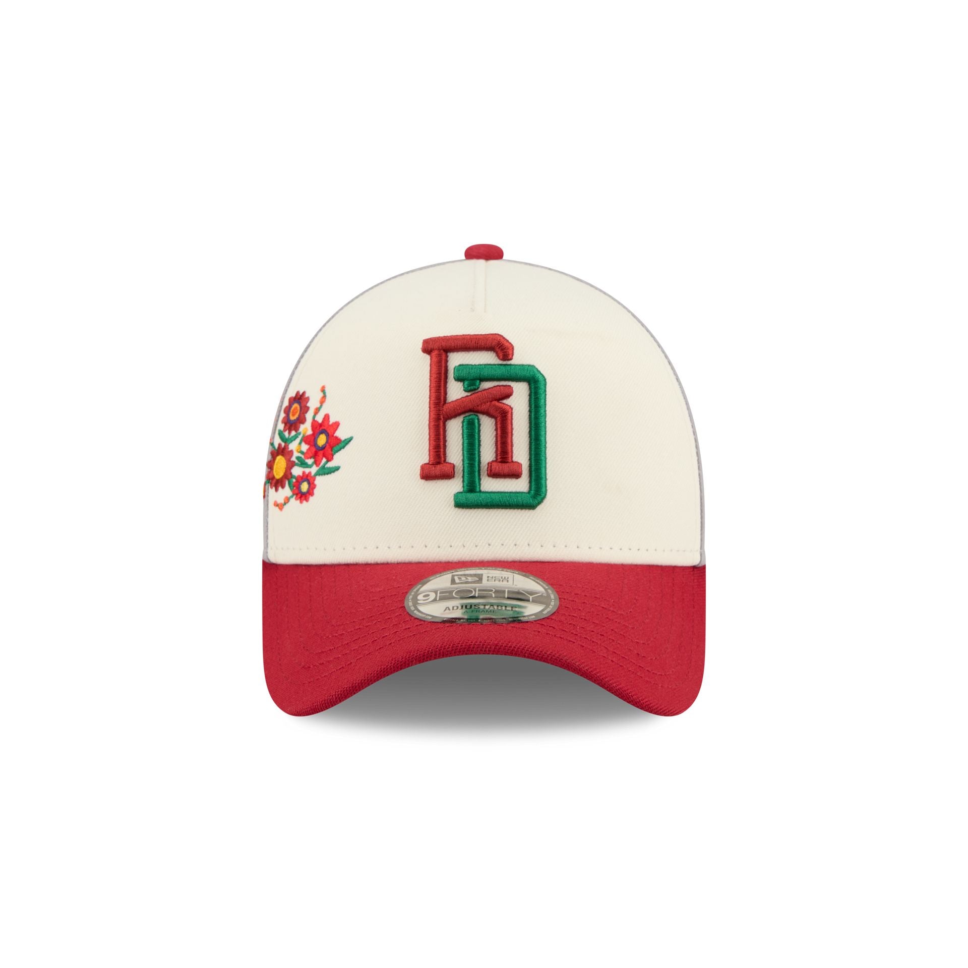 Dominican Republic Latin Embroidery 9FORTY A-Frame Snapback Hat